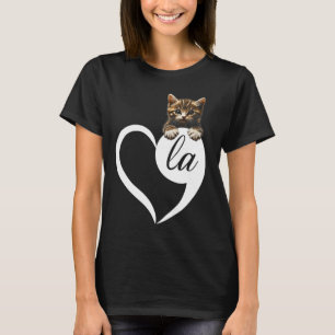 Camiseta Comma La Heart Cat Lady Presidente Kamala Harris W