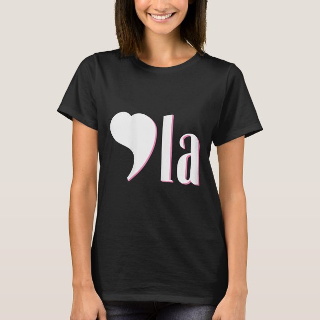 Camiseta Comma La Kamala Harris Apoio Democrata Funny 2020 (Frente)