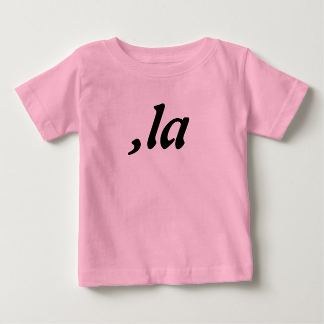 Camiseta Comma La Kamala Harris - design de texto personali (Frente)