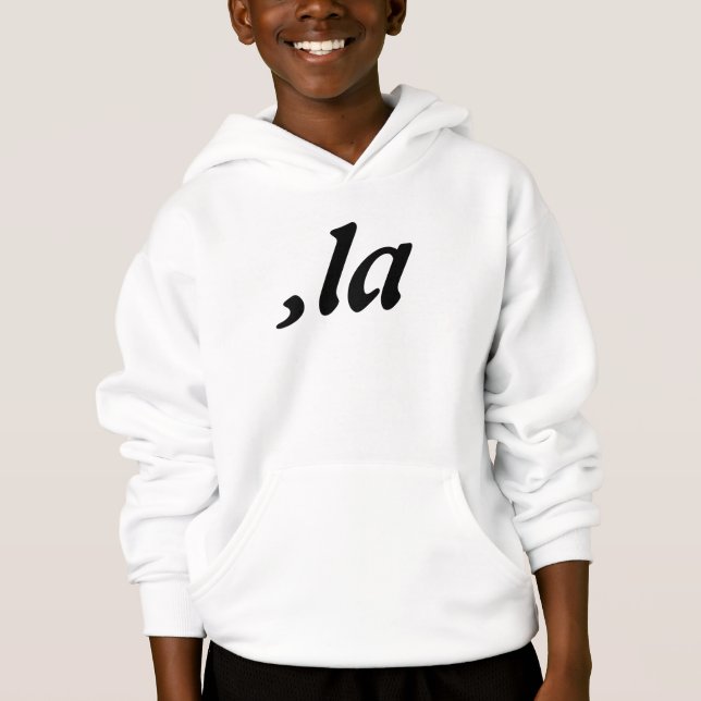 Camiseta Comma La Kamala Harris - design de texto personali (Frente)