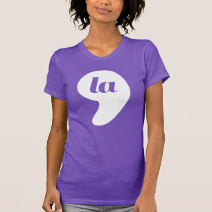 Camiseta Comma La - Kamala Purple