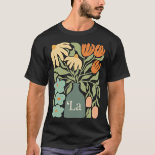Camiseta Comma La Subtle Boho Flowers Kamala Harris Madame 