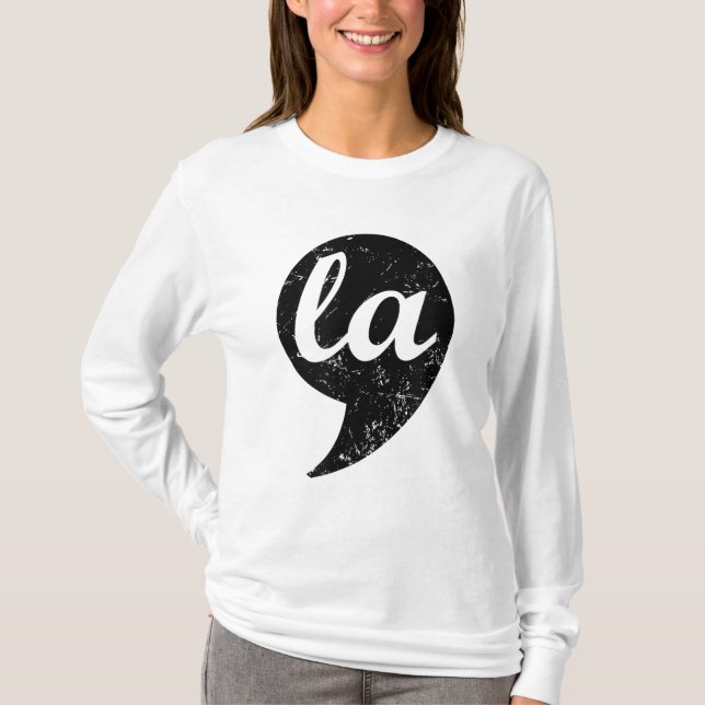 Camiseta COMMALA - COMMA-LA - KAMALA Para Presidente 2024 (Frente)