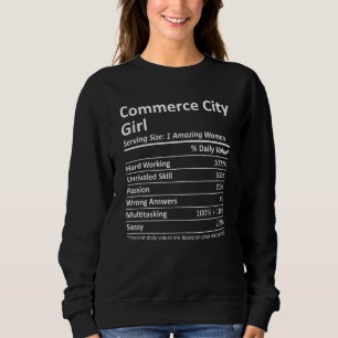 Camiseta Commerce City Girl Co Colorado Funny City Home Roo