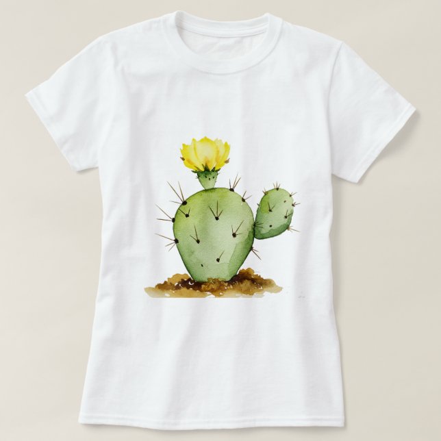 Camiseta Common prickly pear (Frente do Design)