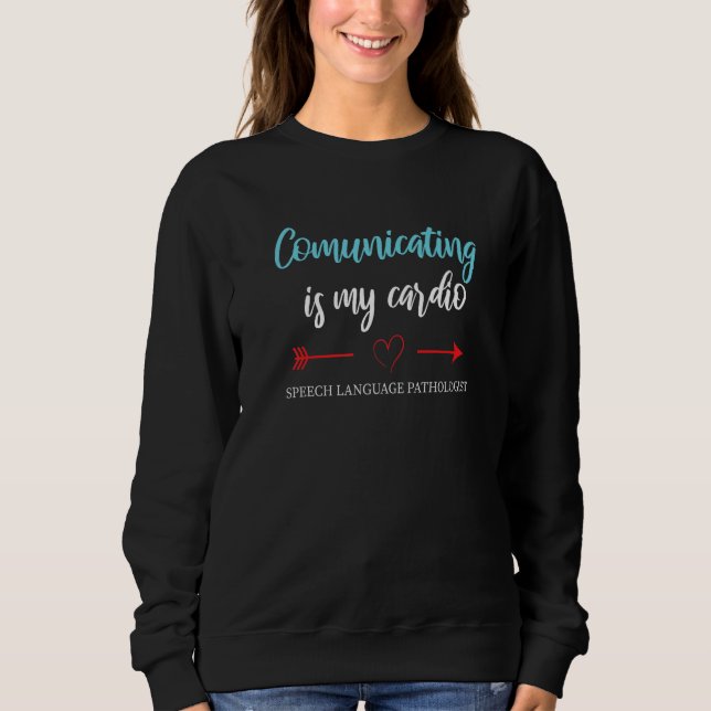 Camiseta Communicating Speech Language Pathology  SLP Teach (Frente)