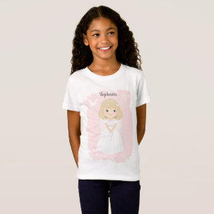Camiseta Communion Dove Blonde Girl