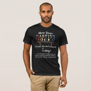 Camiseta Como A BANNING BOOKS Ajustado... "Liberdade"?