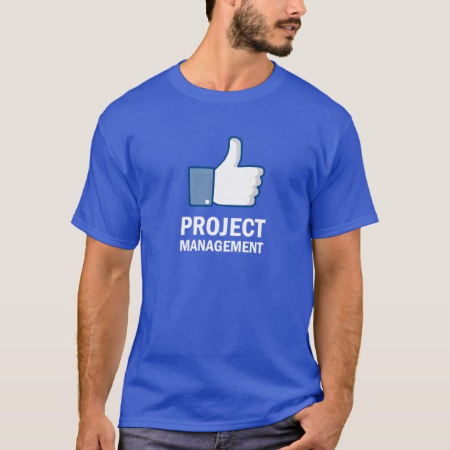 Camiseta Como a gestão do projecto (Frente)
