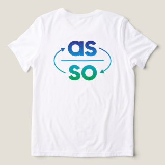 Camiseta Como Acima, Abaixo