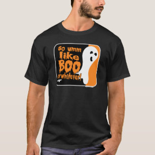 Camiseta Como Boo ou qualquer fantasma Dia de as Bruxas eng