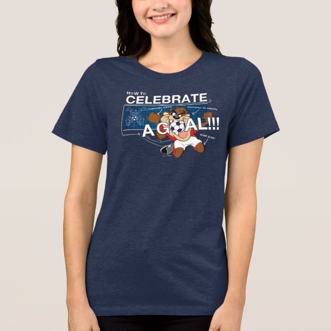 Camiseta Como Celebrar um Gol com o TAZ™ (Frente)