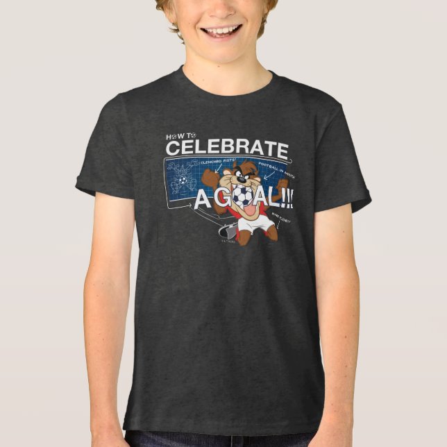 Camiseta Como Celebrar um Gol com TAZ™ (Frente)