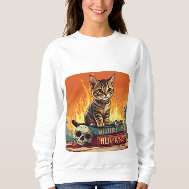 Camiseta Como Destruir Humanos (Frente)