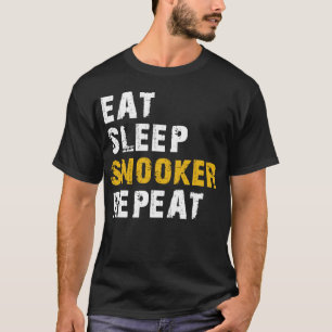 Camiseta como dormir Snooker