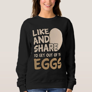 Camiseta Como E Compartilhar Para Sair Dos Ovos