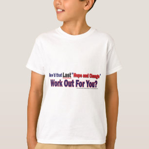Camiseta Como é que a Última Esperança e a Mudança funciona