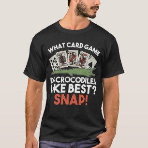 Camiseta Como É Que Os Crocodilos São Os Melhores Jogo De