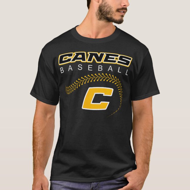Camiseta Como Esportes De Beisebol De Canas (Frente)