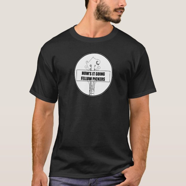 Camiseta Como está indo o mandolin dos colegas (Frente)