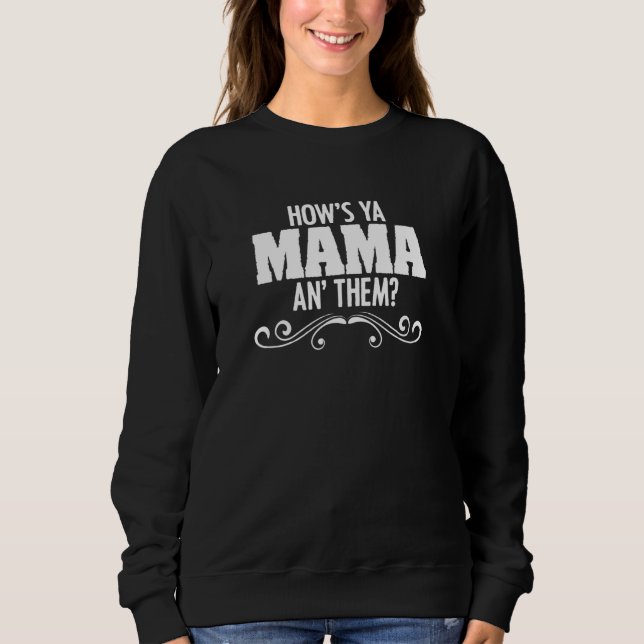 Camiseta Como está Ya Mama e Cajun Louisiana Ca lagosta (Frente)
