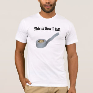 Camiseta Como eu Enrolo Fita Adesiva