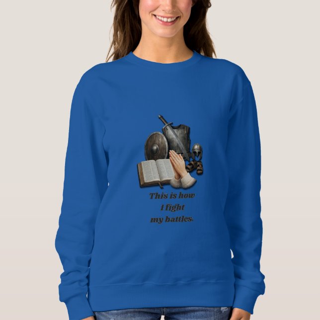 Camiseta Como Eu Luto Minhas Batalhas (Frente)