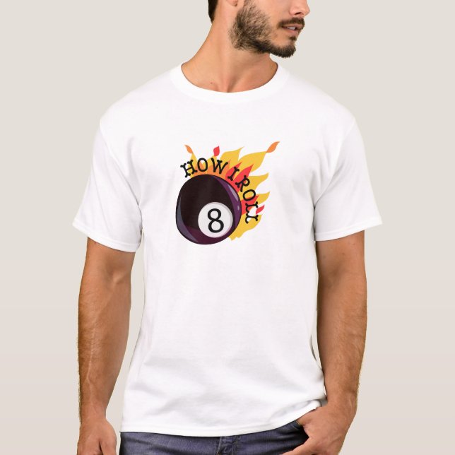 Camiseta Como eu rolo (Frente)