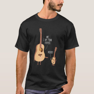 Camiseta Como Eu Sou Seu Pai Ukulele Guitar Roupa