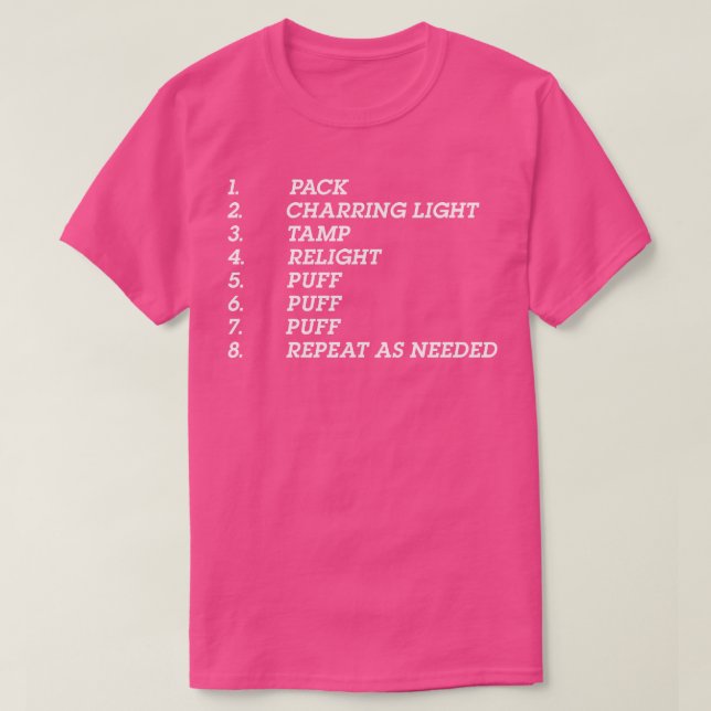 Camiseta Como iluminar um Pipe bem de uma maneira (Frente do Design)
