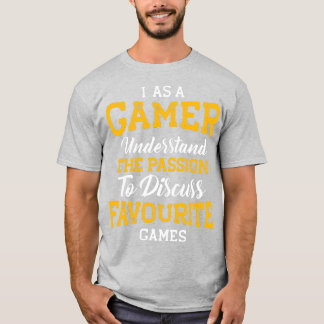 Camiseta Como jogador, entendi a paixão para discutir
