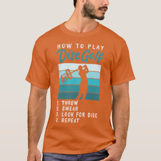 Camiseta Como Jogar Golf 1 em Disco
