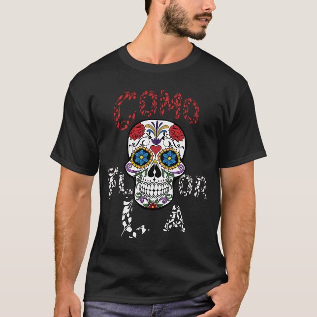Camiseta Como La Flor, amor espanhol (Frente)