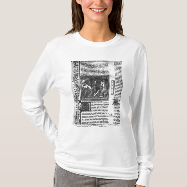 Camiseta Como Lancelot beijou Guinevere (Frente)