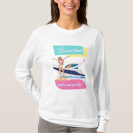 Camiseta como lancha