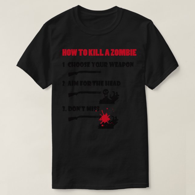 Camiseta Como matar (Frente do Design)