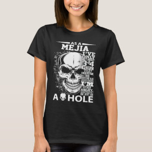 Camiseta Como MEJIA, só conheci cerca de 3 ou 4 pessoas 300