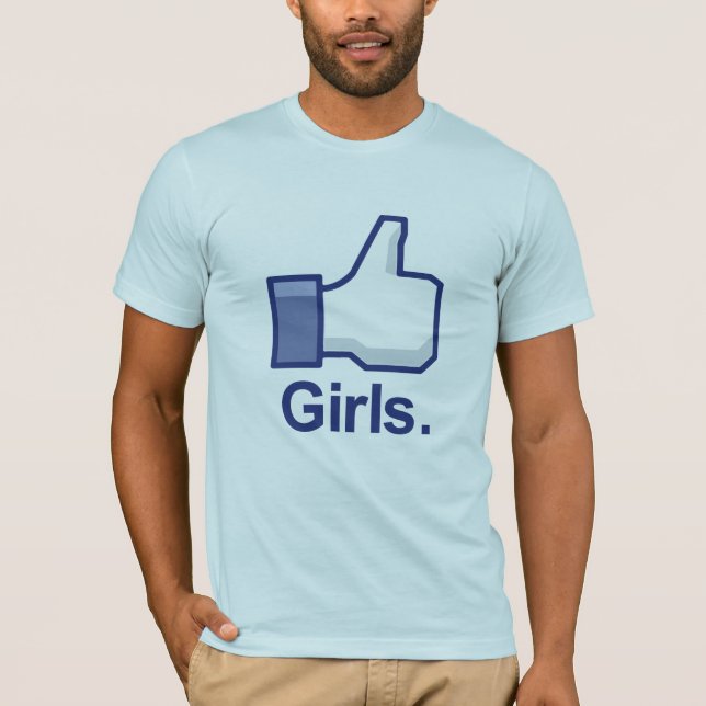 Camiseta Como meninas (Frente)