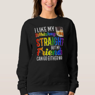 Camiseta Como Meu Hetero Whiskey Amigos Orgulho gay Lgbtq P
