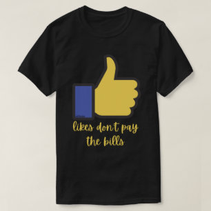 Camiseta COMO NÃO PAGAR O LIVRO DE MÍDIA Social        