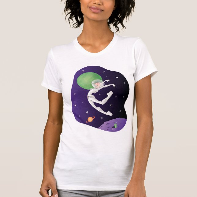 Camiseta … Como ninguém está olhando (Frente)