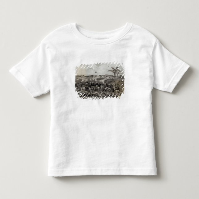 Camiseta Como o dia era carga ganhada do décima (Frente)