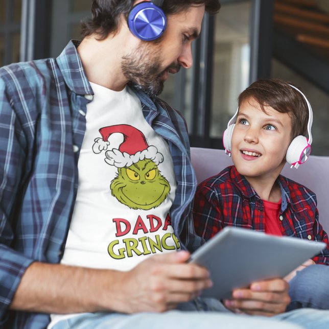 Camiseta Como o Grinch Roubou o Natal | Dada Grinch (Criador carregado)