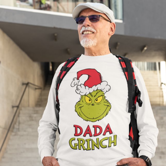 Camiseta Como o Grinch Roubou o Natal | Dada Grinch (Criador carregado)