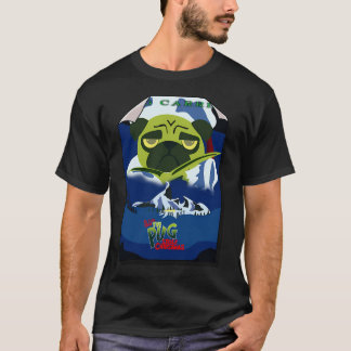 Camiseta Como o Pug Roubou o Natal - Paródia de Pug de Feri
