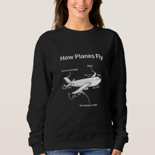 Camiseta Como os planos voam no Engenheiro de engenharia ae