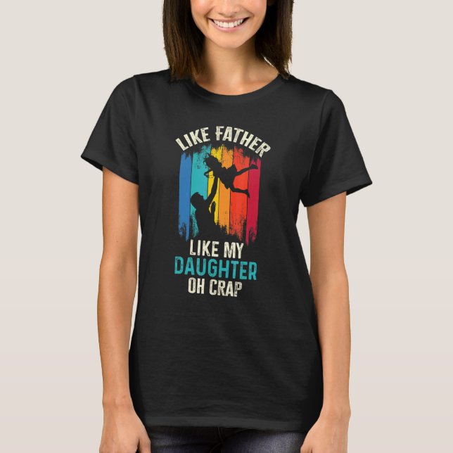 Camiseta Como Pai Como Filha Oh Quebra 11 (Frente)