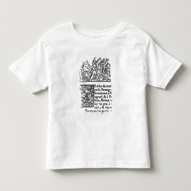 Camiseta Como Panurge afogou o Sheep (Frente)