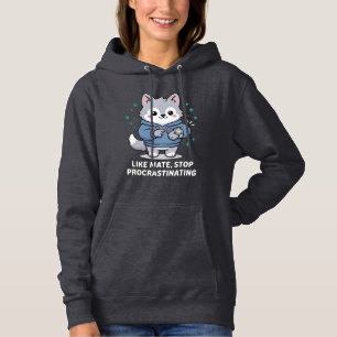 Camiseta Como parceiro, pare de procrastinar Stray Wolf Hoo
