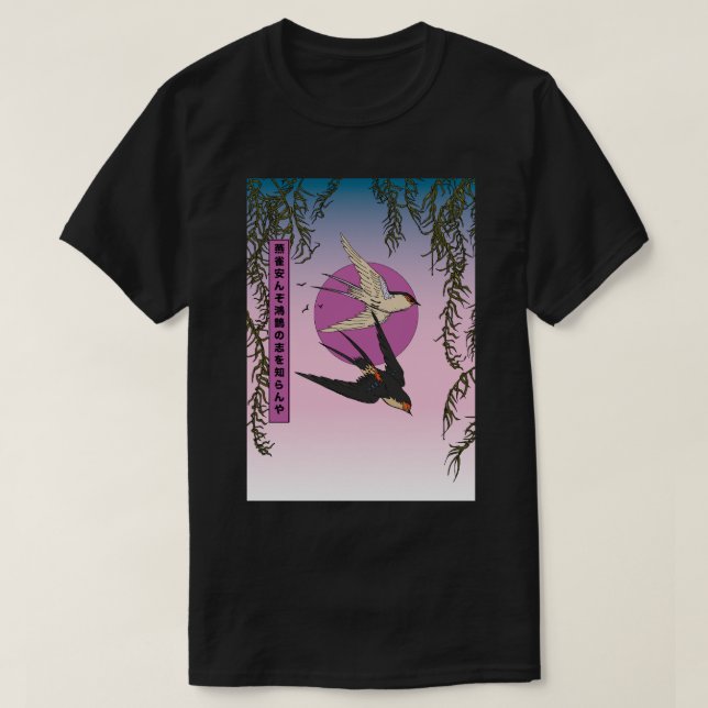 Camiseta Como pode um pardal conhecer as aspirações de um c (Frente do Design)